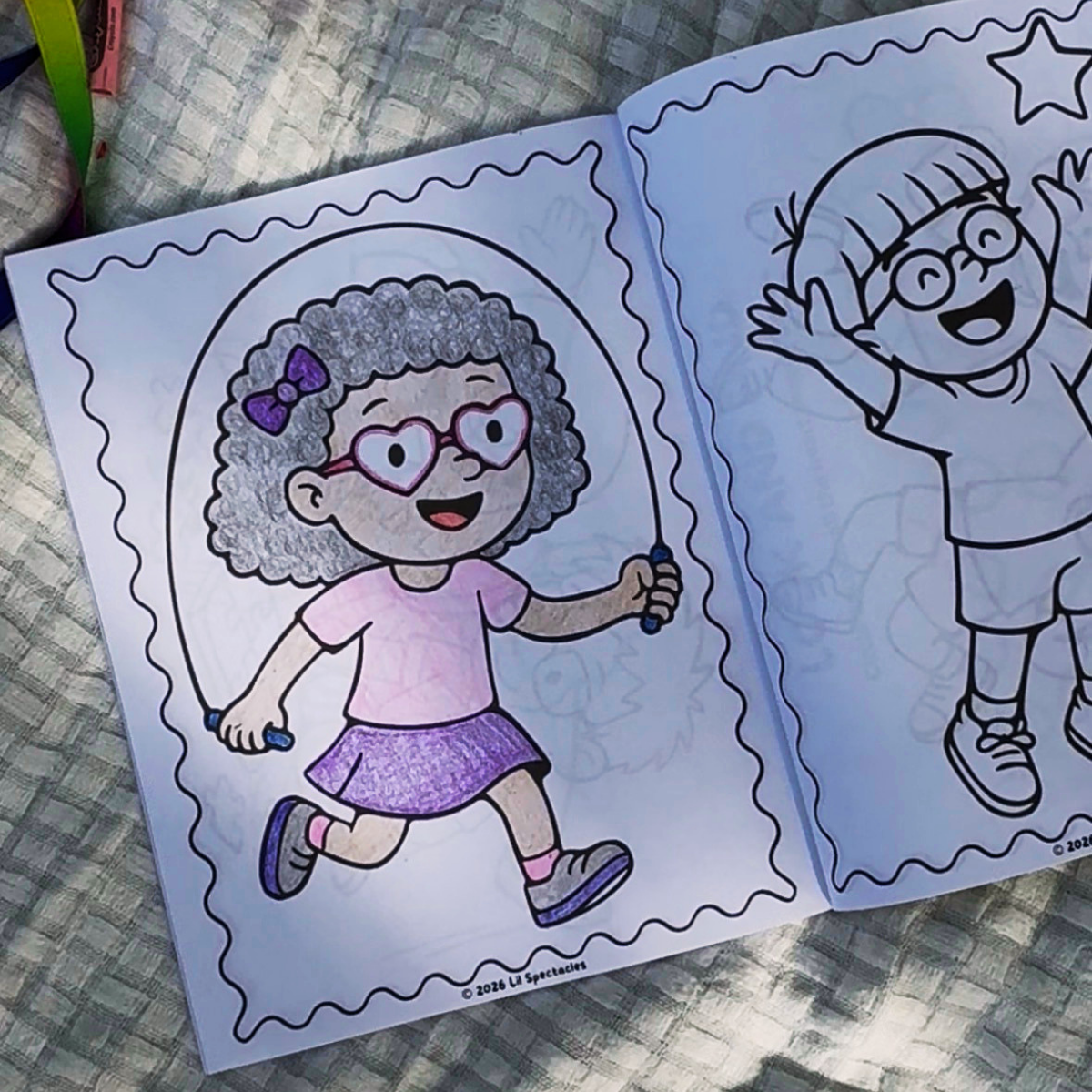 The Magic of Glasses | Inclusive Kids Coloring Book