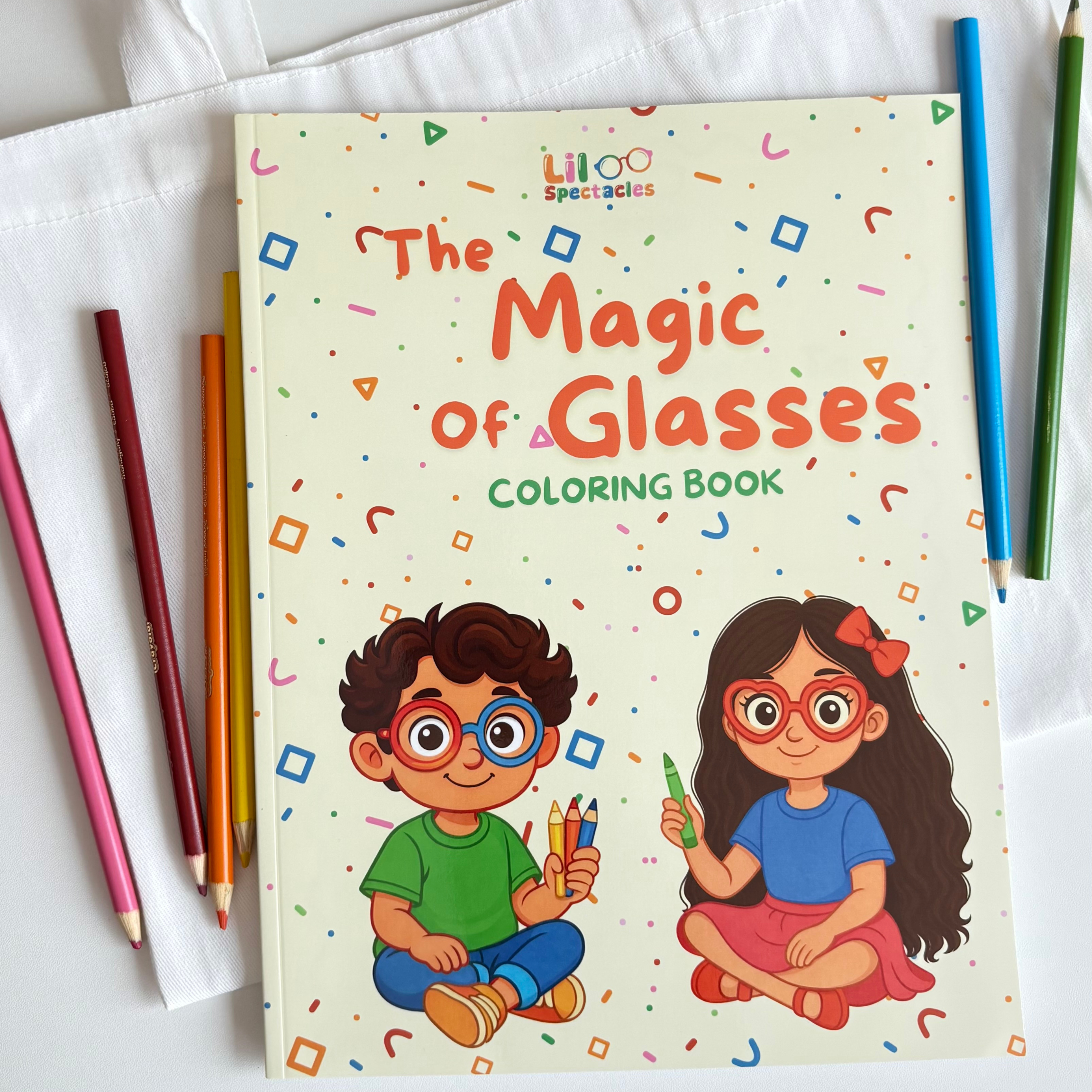 The Magic of Glasses | Inclusive Kids Coloring Book