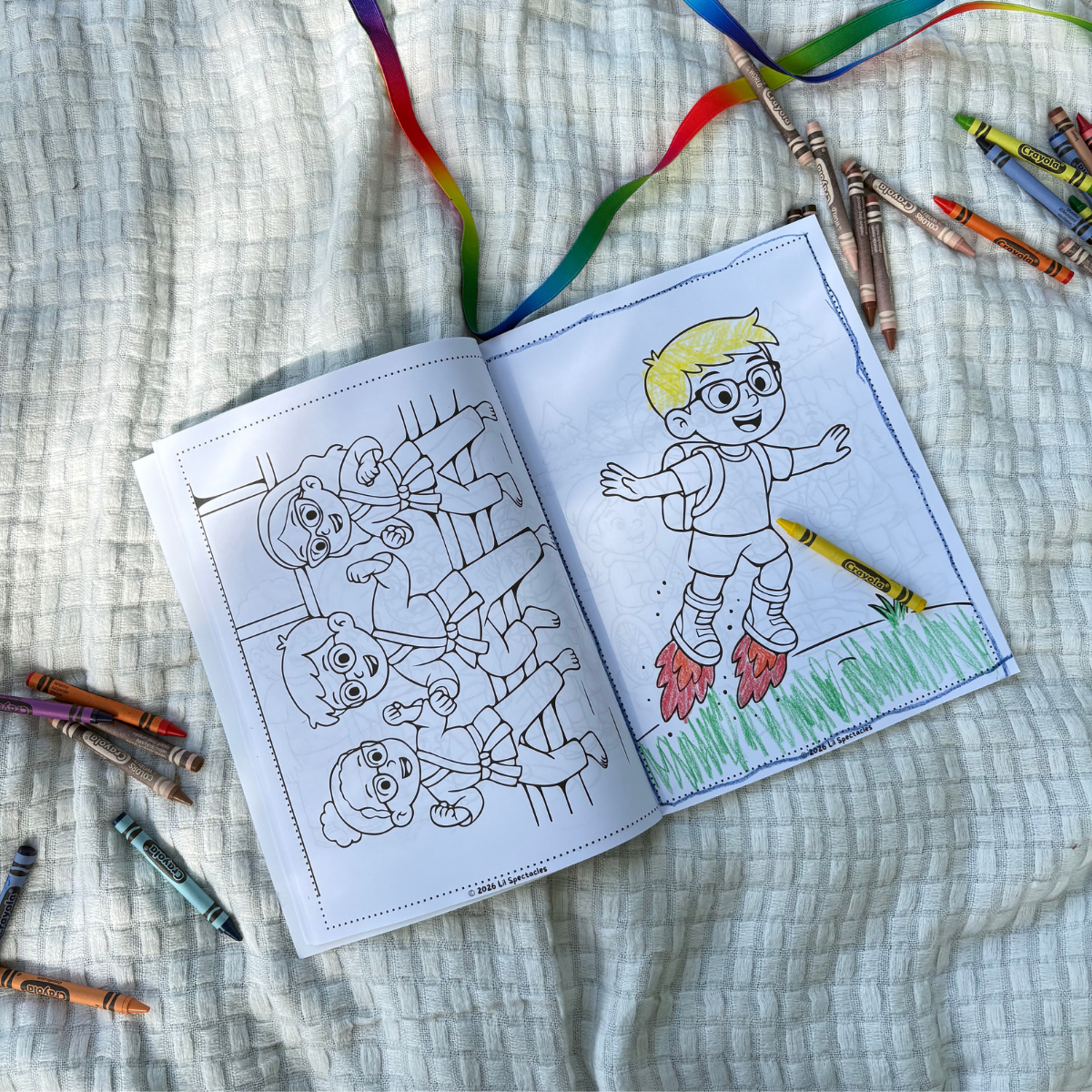 Spectacular Adventures | Inclusive Coloring Book for Kids