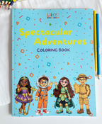 Spectacular Adventures | Inclusive Coloring Book for Kids