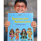 Spectacular Adventures | Inclusive Coloring Book for Kids