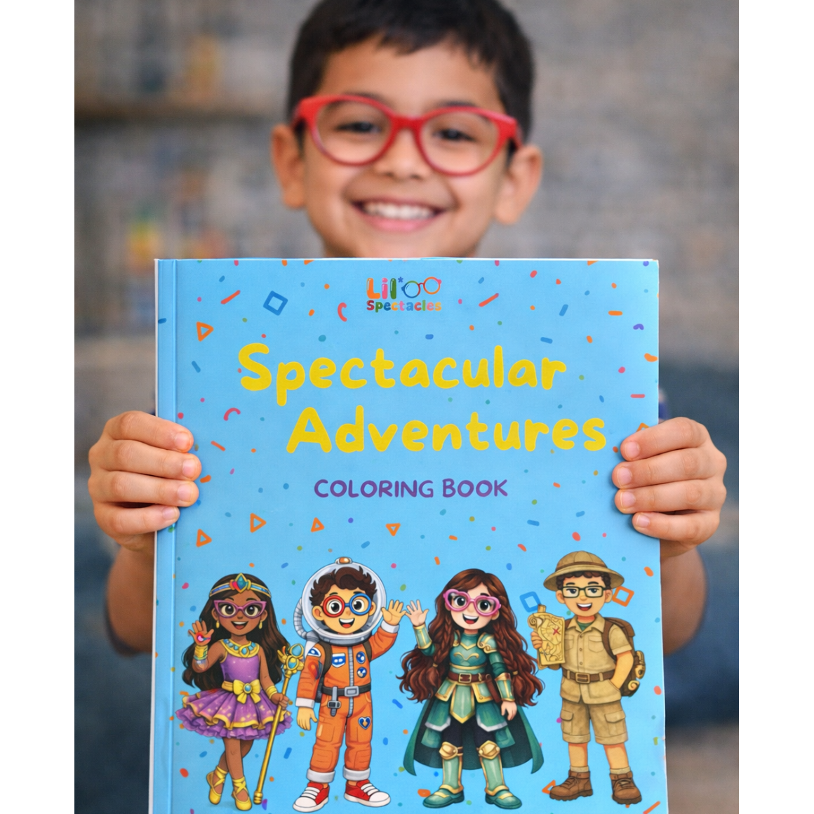 Spectacular Adventures | Inclusive Coloring Book for Kids